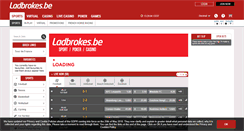 Desktop Screenshot of ladbrokes.be