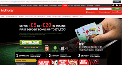 Desktop Screenshot of poker.ladbrokes.com